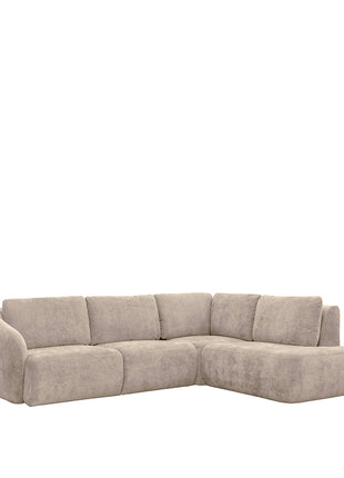 LABEL51 Hoekbank Matteo - Naturel - Maloy - Rechts Voorstaand