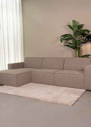 LABEL51 Hoekbank Kay - Mushroom Royal Boucle - Boucle - Loungebank Links
