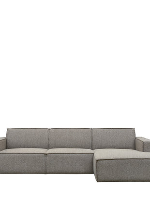 LABEL51 Hoekbank Kay - Mushroom Royal Boucle - Boucle - Loungebank Rechts