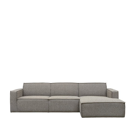 LABEL51 Hoekbank Kay - Mushroom Royal Boucle - Boucle - Loungebank Rechts