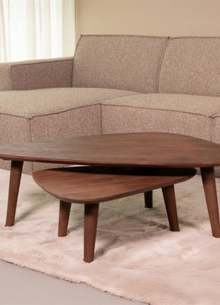 LABEL51 Salontafel Gregg - Espresso - Mangohout - 110 cm