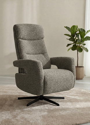 LABEL51 Fauteuil Tampere - Mushroom - Royal Boucle - One Size