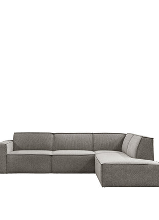 LABEL51 Hoekbank Kay - Mushroom Royal Boucle - Boucle - Hoekbank Rechts