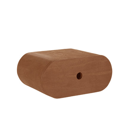 LABEL51 Bijzettafel Rise - Nature Smooth - Mangohout - 45 cm