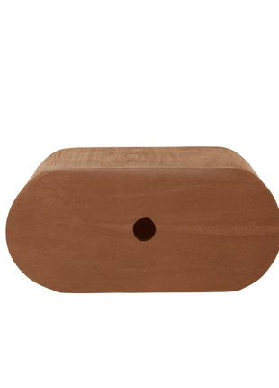 LABEL51 Bijzettafel Rise - Nature Smooth - Mangohout - 45 cm