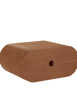 LABEL51 Bijzettafel Rise - Nature Smooth - Mangohout - 45 cm