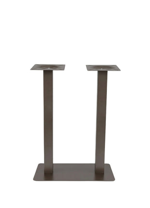 LABEL51 Eetkamertafel Tafelpoot Dubbel - Brons - Metaal - Dubbel - 108 cm