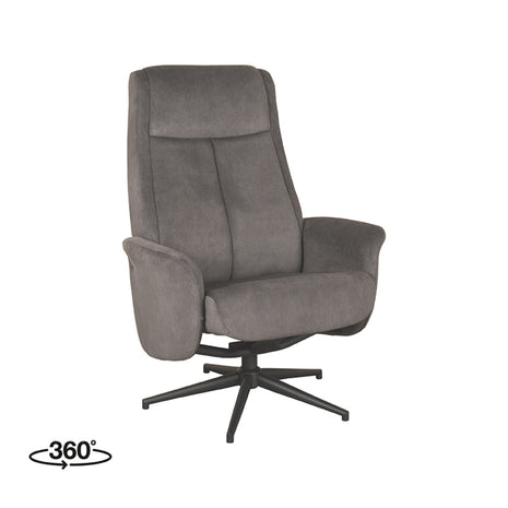 Fauteuil Bergen - Antraciet - Cosmo