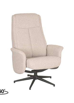 LABEL51 Fauteuil Bergen - Naturel - Boucle