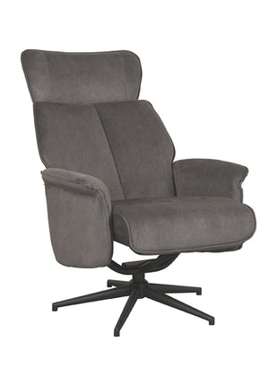 LABEL51 Fauteuil Verdal - Antraciet - Cosmo