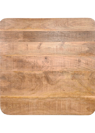 Eetkamertafel Tafelblad Sloppy Edge - Rough - Mangohout - 70 cm Sloppy