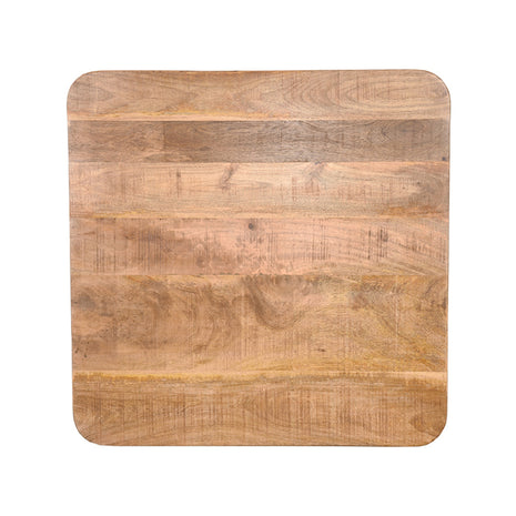 Eetkamertafel Tafelblad Sloppy Edge - Rough - Mangohout - 70 cm Sloppy