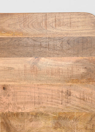 Eetkamertafel Tafelblad Sloppy Edge - Rough - Mangohout - 70 cm Sloppy