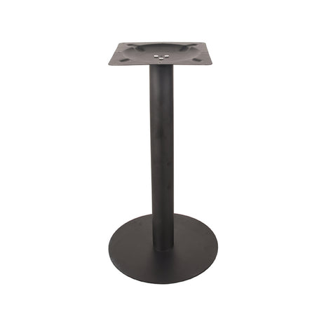 Eetkamertafel Tafelpoot Enkel Rond - Zwart - Metaal - Rond - 72 cm