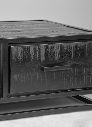 LABEL51 Salontafel Chili - Zwart - Mangohout