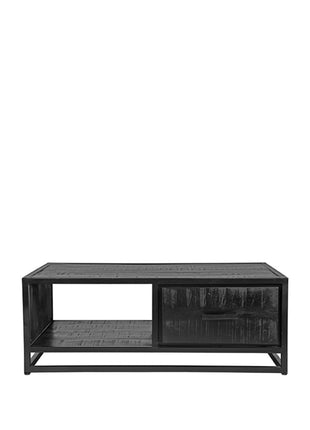 LABEL51 Salontafel Chili - Zwart - Mangohout
