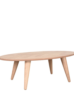 LABEL51 Salontafel Ines - Naturel - Eiken - 120 cm
