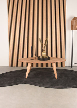 LABEL51 Salontafel Ines - Naturel - Eiken - 120 cm