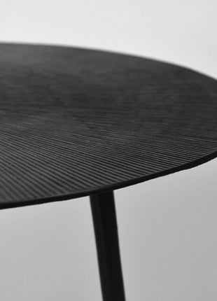 Salontafel Nobby - Zwart - Metaal - 60 cm