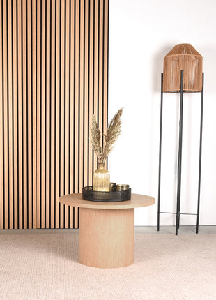 Salontafel Oliva - Naturel - Eiken - 60 cm