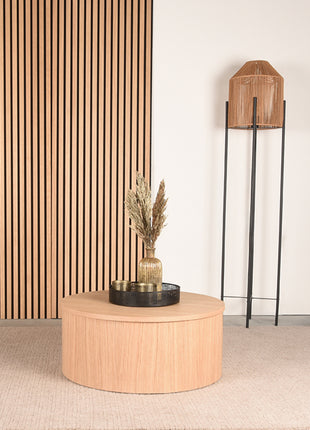 LABEL51 Salontafel Oliva - Naturel - Eiken - 70 cm