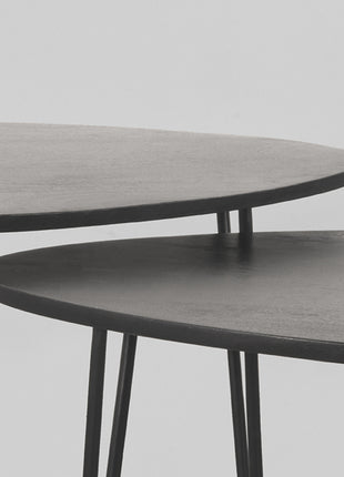 LABEL51 Salontafel Frisk - Zwart - Mangohout