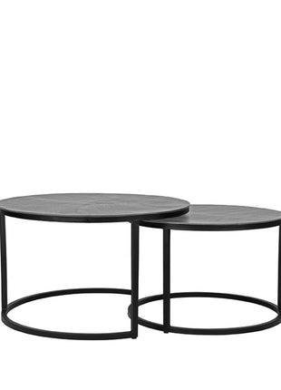 LABEL51 Salontafel Grand - Antiek ash - Metaal - 75 cm