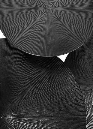 Salontafel Set Nobby - Zwart - Metaal - Set