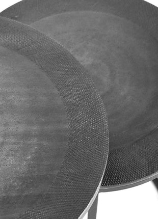 Salontafel Set Pair - Antiek ash - Metaal - 40 cm