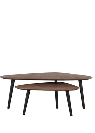 Salontafel Rock - Espresso - Mangohout