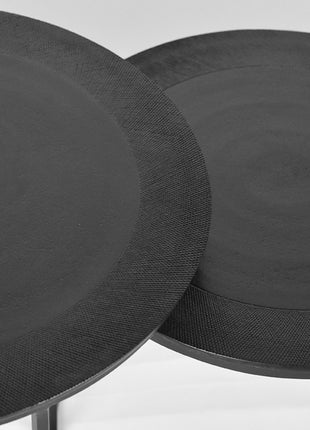 Salontafel Set Tres - Zwart - Metaal