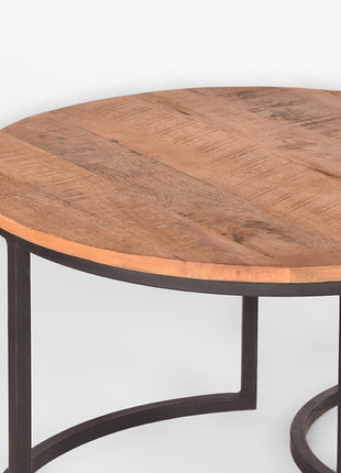 Salontafel Set Triplet - Rough - Mangohout