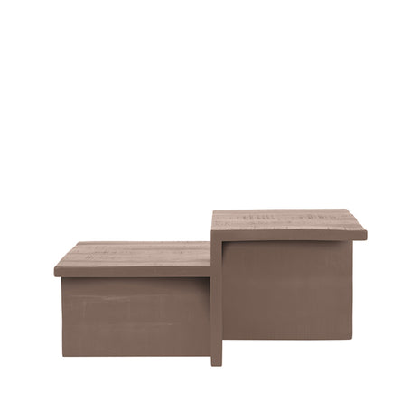 Salontafel Skip - Espresso - Mangohout