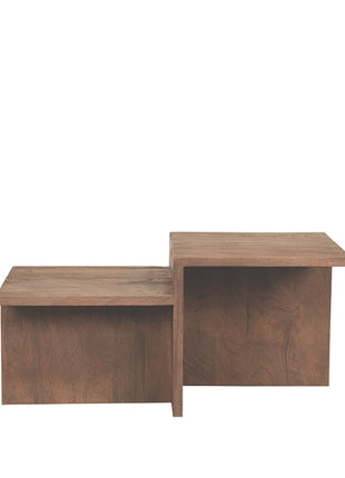 LABEL51 Salontafel Skip - Espresso - Mangohout
