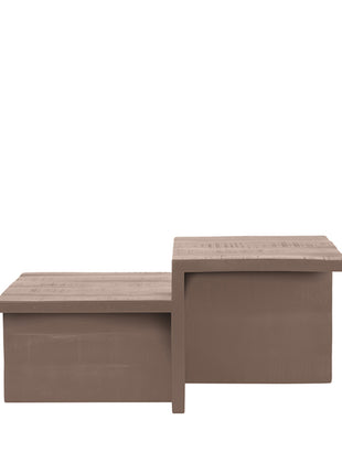 LABEL51 Salontafel Skip - Espresso - Mangohout