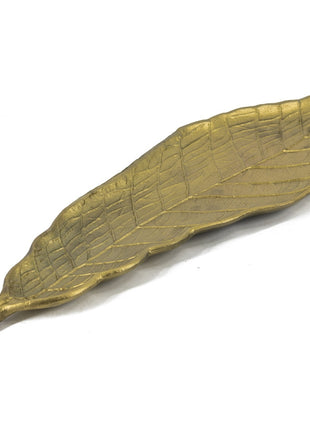 Schaal blad goud