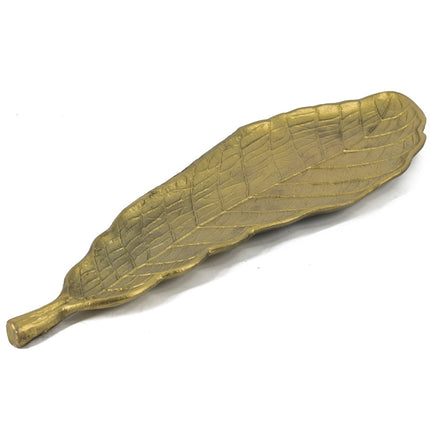 Schaal blad goud