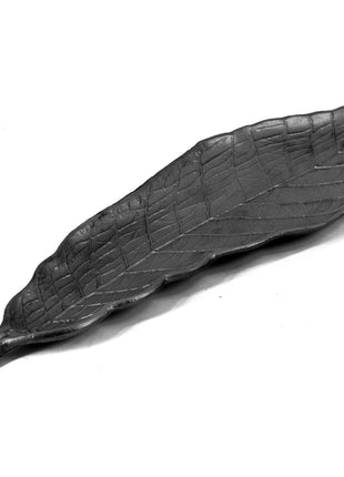 Schaal blad zwart