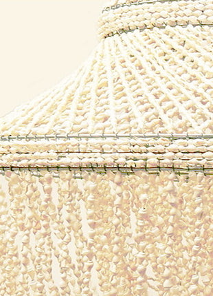 Hanglamp schelpen  25 x 70 cm