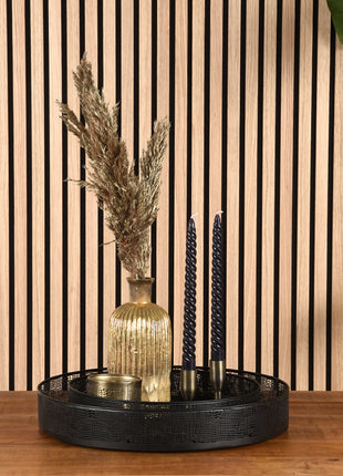 Dienbladen - Zwart - Metaal