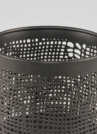 Kaarsenhouders - Zwart - Metaal - M