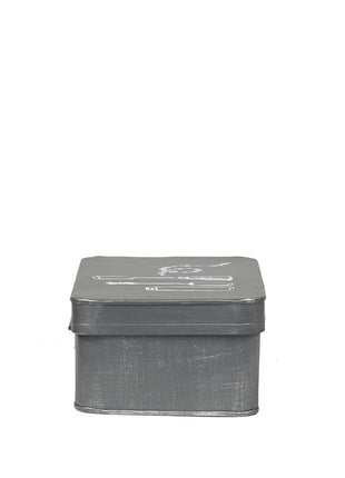 LABEL51 Make-Up opbergkist - Grijs - Metaal