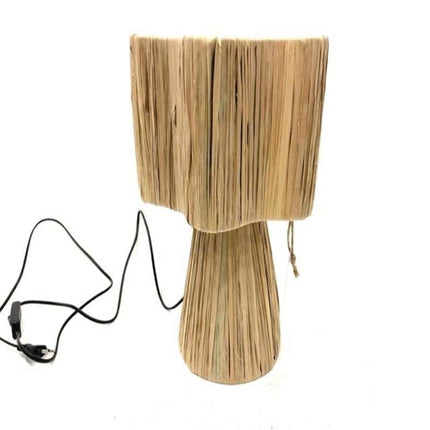 Sisal lamp standing H40cm