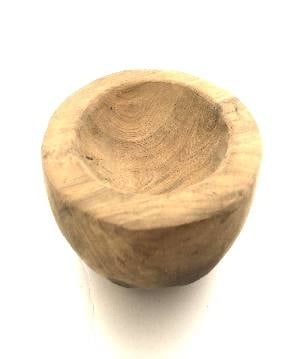 Small bowl teak D16H6cm(3134)