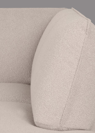 Bank Pesaro - Naturel - Boucle - Rechts