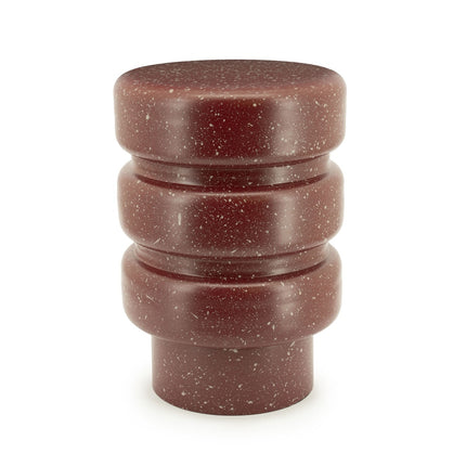 Spatter - burgundy -
