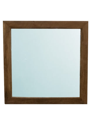 Spiegel teak 80x80