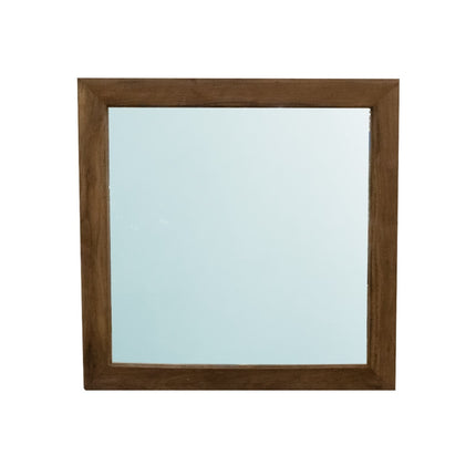 Spiegel teak 80x80