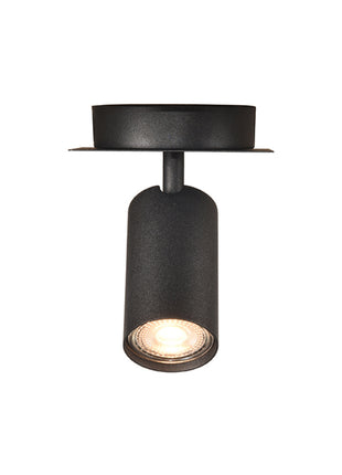 Spot Ferroli - Zwart - Metaal - 1-Lichts