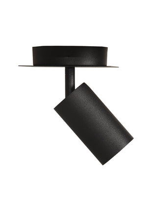 Spot Ferroli - Zwart - Metaal - 1-Lichts